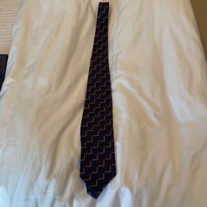 Ermenegildo Zenga brown and blue tie
